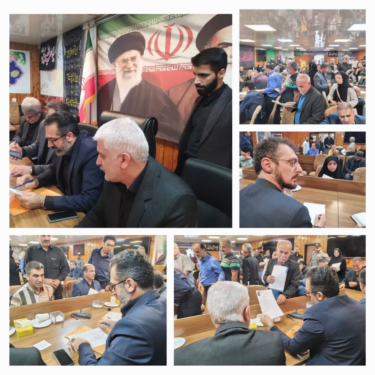 برگزاری نخستین ملاقات عمومی معاون جدید امور عمرانی استاندار مازندران در غرب استان