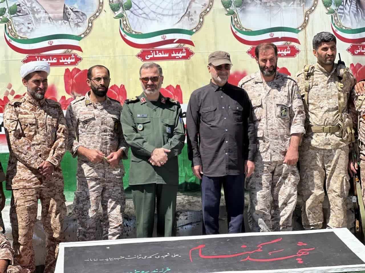 مرزداران خستگی ناپذیر/ استاندار: امنیت کشور وابسته به لشکر ۲۵ کربلاست/ حسینی پور در محور سلیمانی