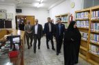 بازدید مدیرکل کتابخانه‌های مازندران از کتابخانه‌ی عمومی آیت‌الله روحانی و پروژه‌های کتابخانه‌ی نیمه‌تمام شهرستان