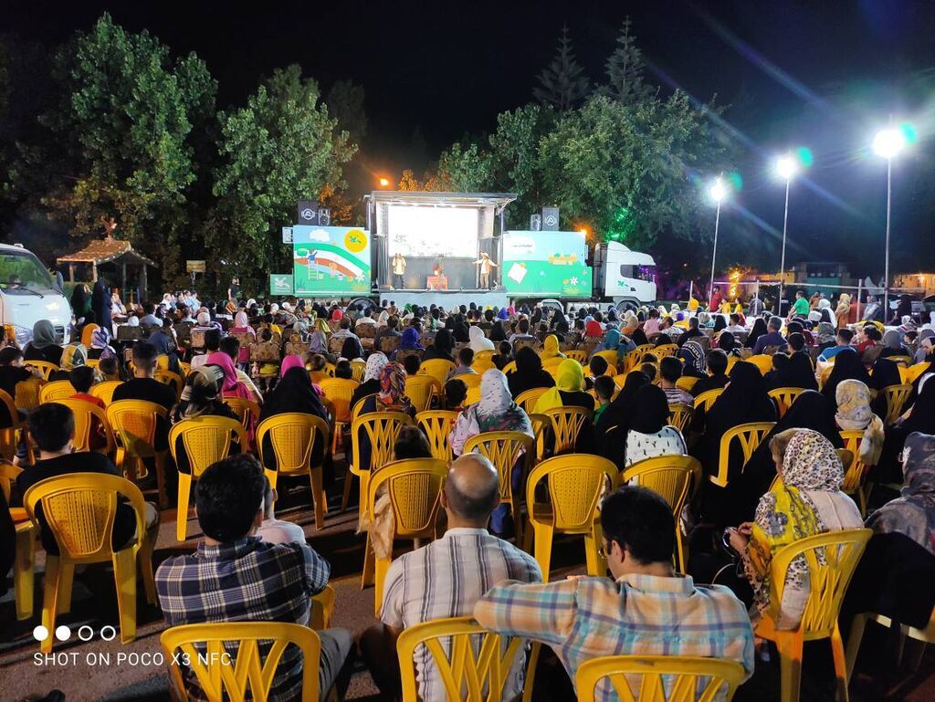 پایان ۱۴ اجرای تماشاخانه سیار در مازندران