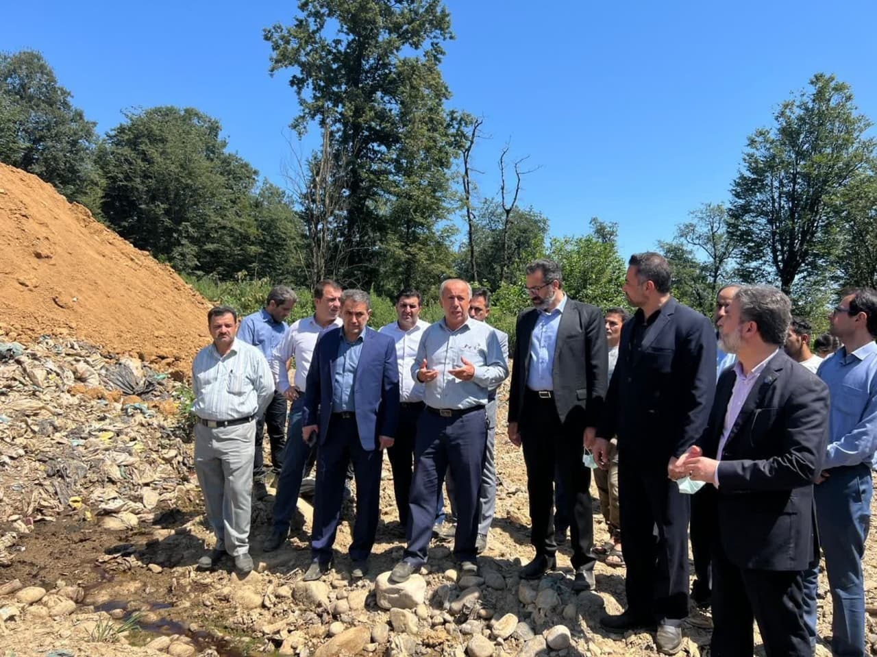 ساماندهی سایت زباله تنکابن تا پایان امسال