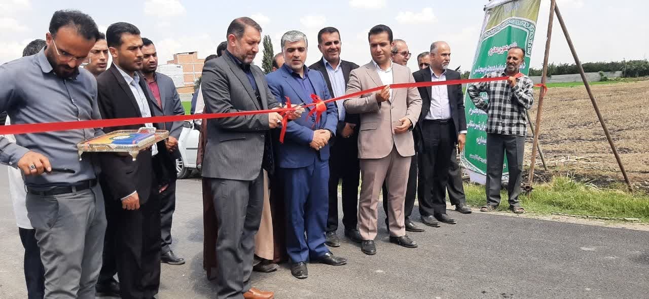 افتتاح ۱۰ طرح عمرانی و خدماتی هفته دولت در قائم شهر