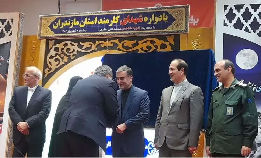 تقدیر از مدیرعامل شرکت گاز مازندران بعنوان مدیر نمونه