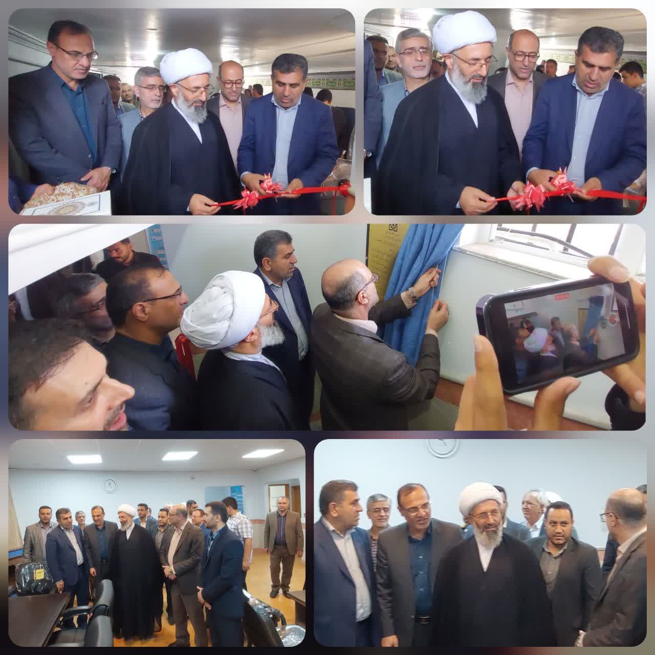 ساختمان ملکی و مستقل اداره بیمه سلامت شهرستان میاندورود افتتاح شد