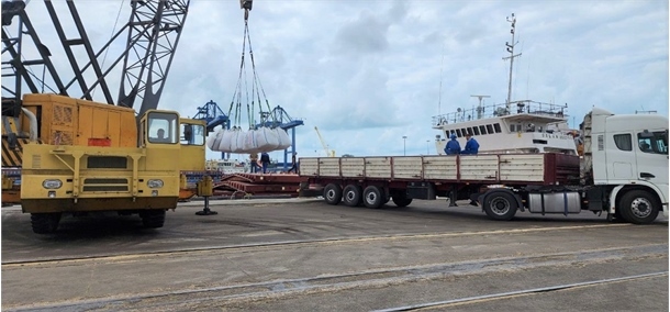 افزایش۴۶ درصدی عملیات تخلیه و بارگیری کالا در بندر امیرآباد