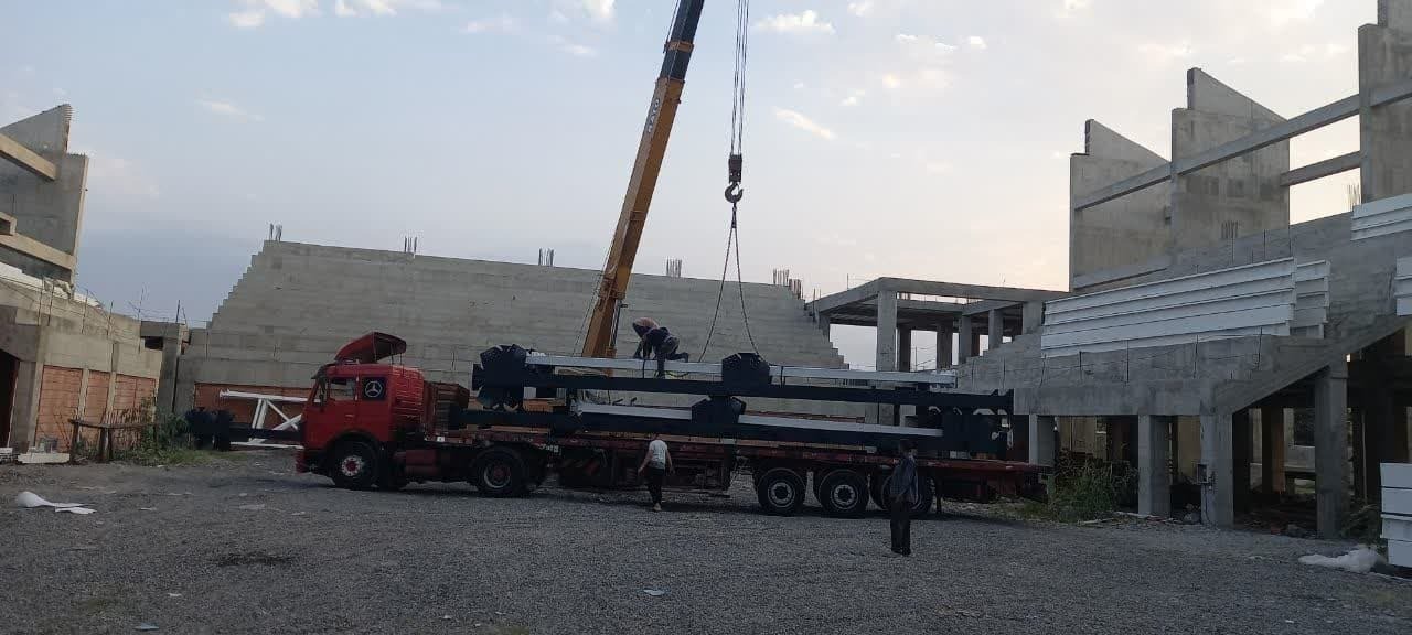 پیشرفت ۵۰ درصدی ساخت ورزشگاه کشتی جویبار