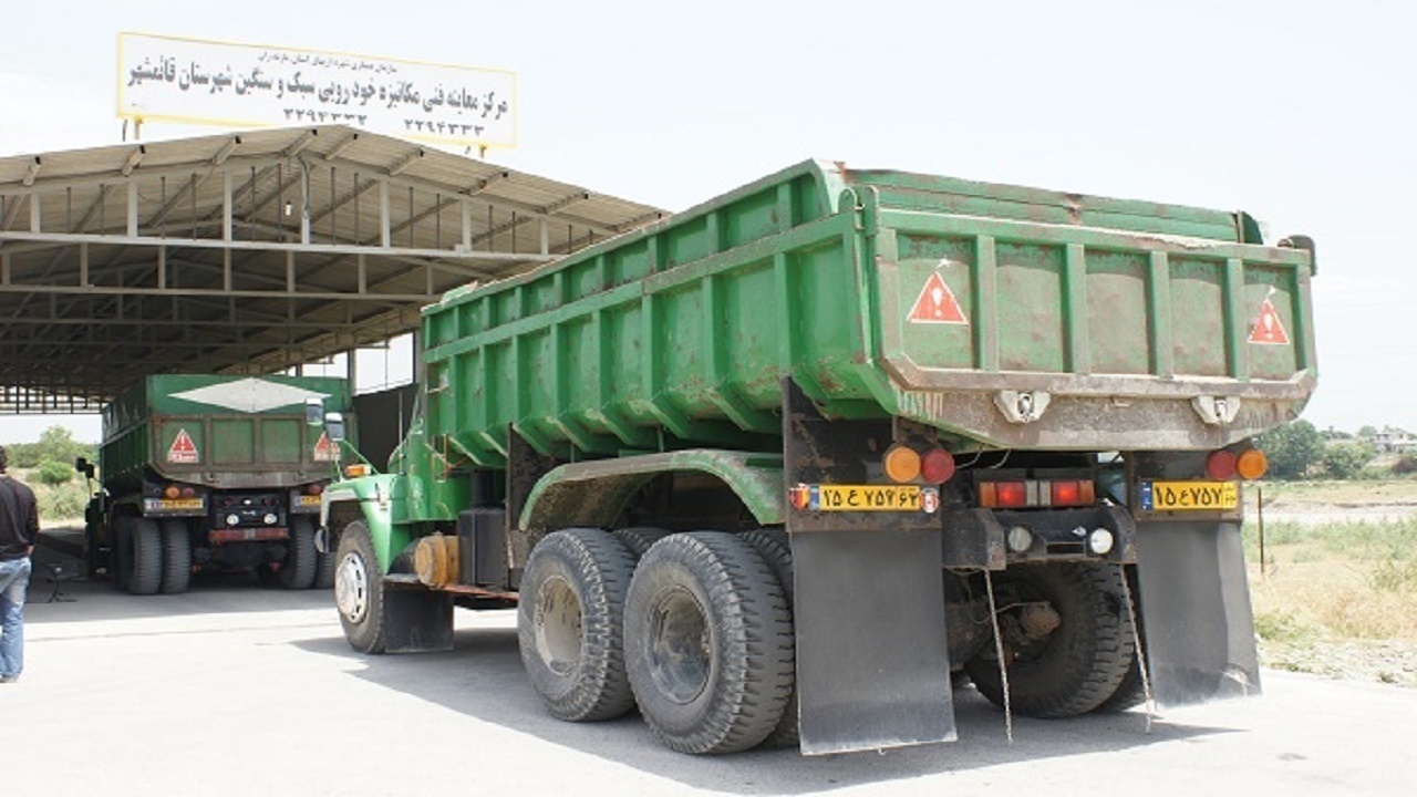 معاینه فنی بیش از ۴۲ هزار ناوگان سنگین مازندران