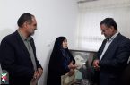تکریم استاندار و مدیرکل بنیاد مازندران از مادر شهید گرانقدر رحیمی در پل سفید سوادکوه