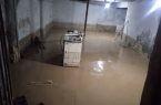 تعطیلی چند مدرسه بر اثر خسارت سیل در شهرستان عباس آباد