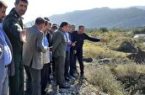 بازدید استاندار مازندران از مناطق سیل زده استان