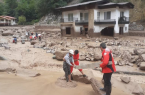 امدادرسانی هلال احمر به ۹۴ خانوار متاثر از سیلاب در مازندران