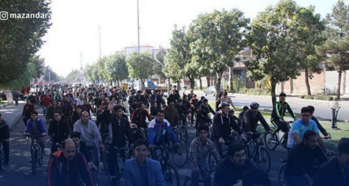 همایش سراسری دوچرخه سواری عمومی در مازندران