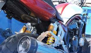 توقیف موتورسیکلت میلیاردی قاچاق در فریدونکنار