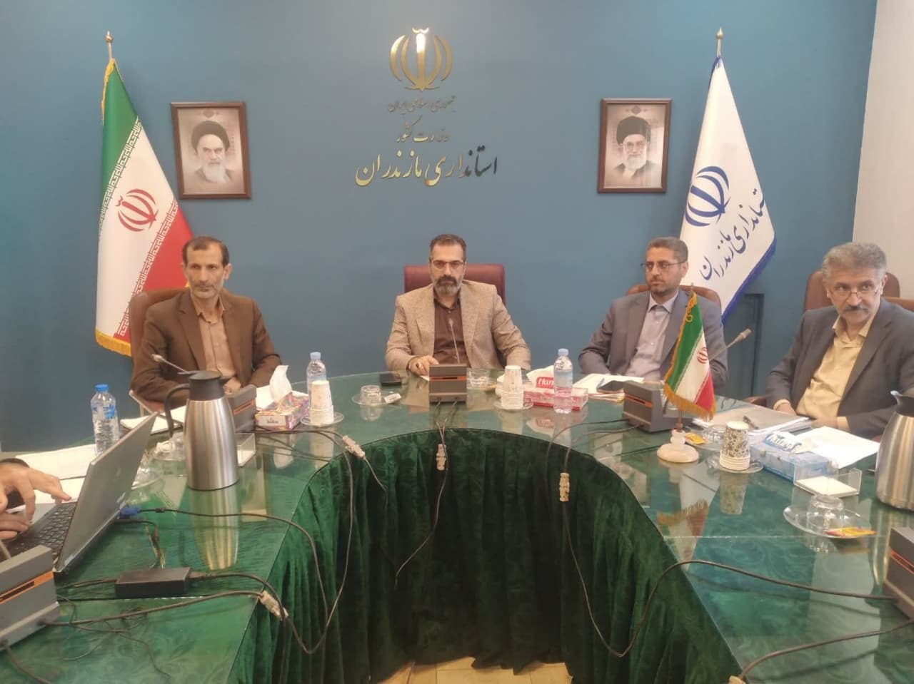 مهار سیلاب بابلرود در مخزن سد آیت‌الله صالحی مازندرانی