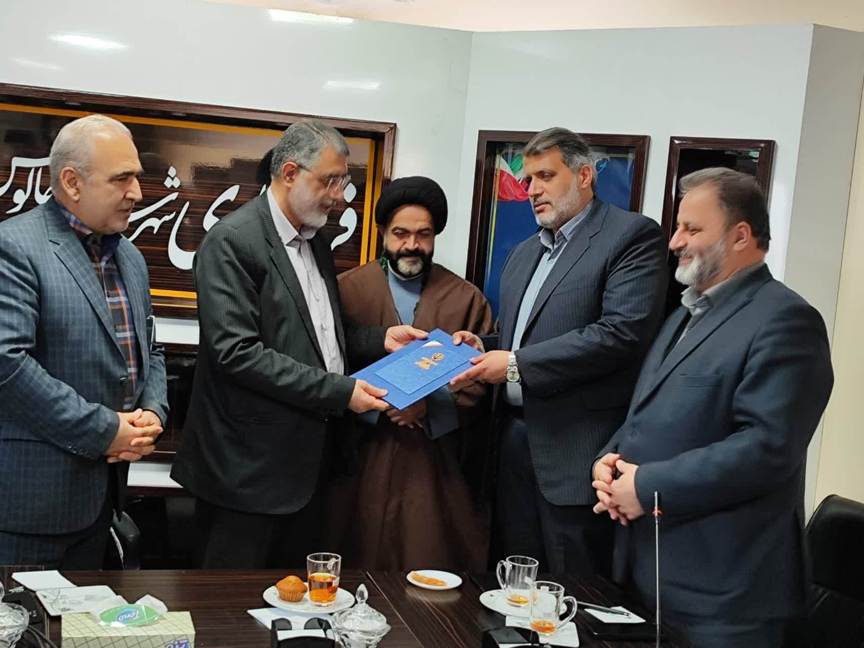 معرفی سرپرست جدید فرمانداری شهرستان چالوس