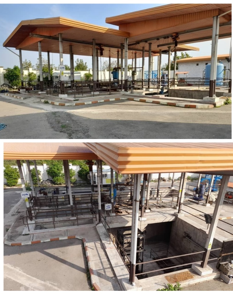 اجرای عملیات طرح ارتقا و تکمیل تجهیزات ایستگاه پمپاژ فاضلاب شهر ساری