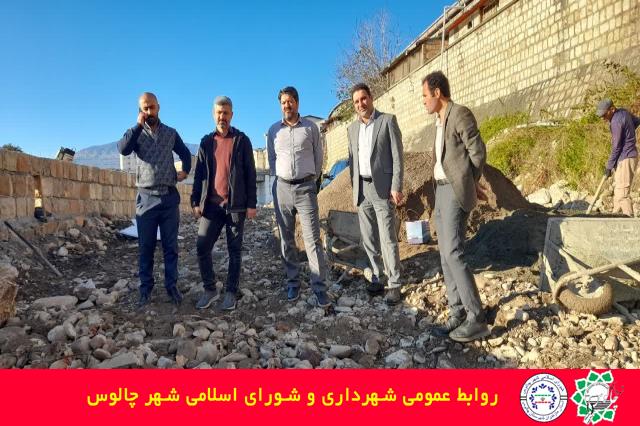 تسریع در انجام پروژه / بهره برداری از جاده حاشیه رودخانه محدوده بازار روز در دهه فجر