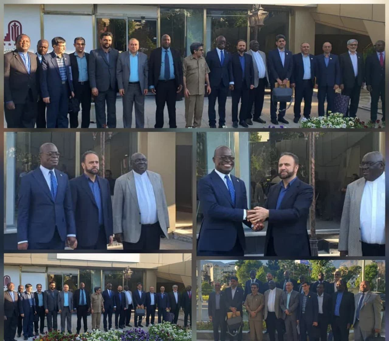 دیدار هیأت رئیسه دانشگاه علوم پزشکی مازندران با نماینده تام الاختیار دولت زیمباوه