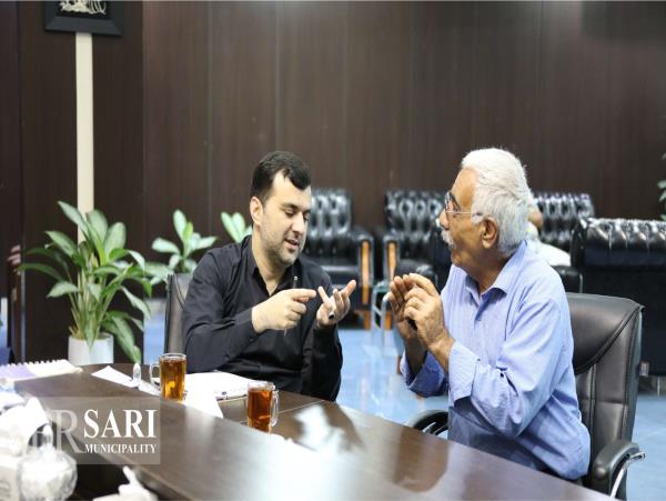 دیدار مردمی محمد حسین قبادی شهردار ساری